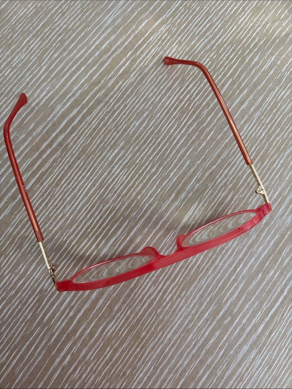 Anthropologie I-SEA Aviator Readers - Bright Orange Reading Glasses +2.0 - Picture 6 of 11